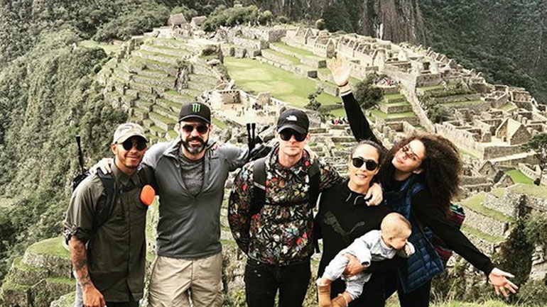 Στο Μάτσου Πίτσου ο Hamilton